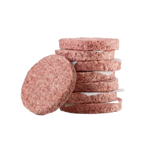 Beef hamburgers cutlets