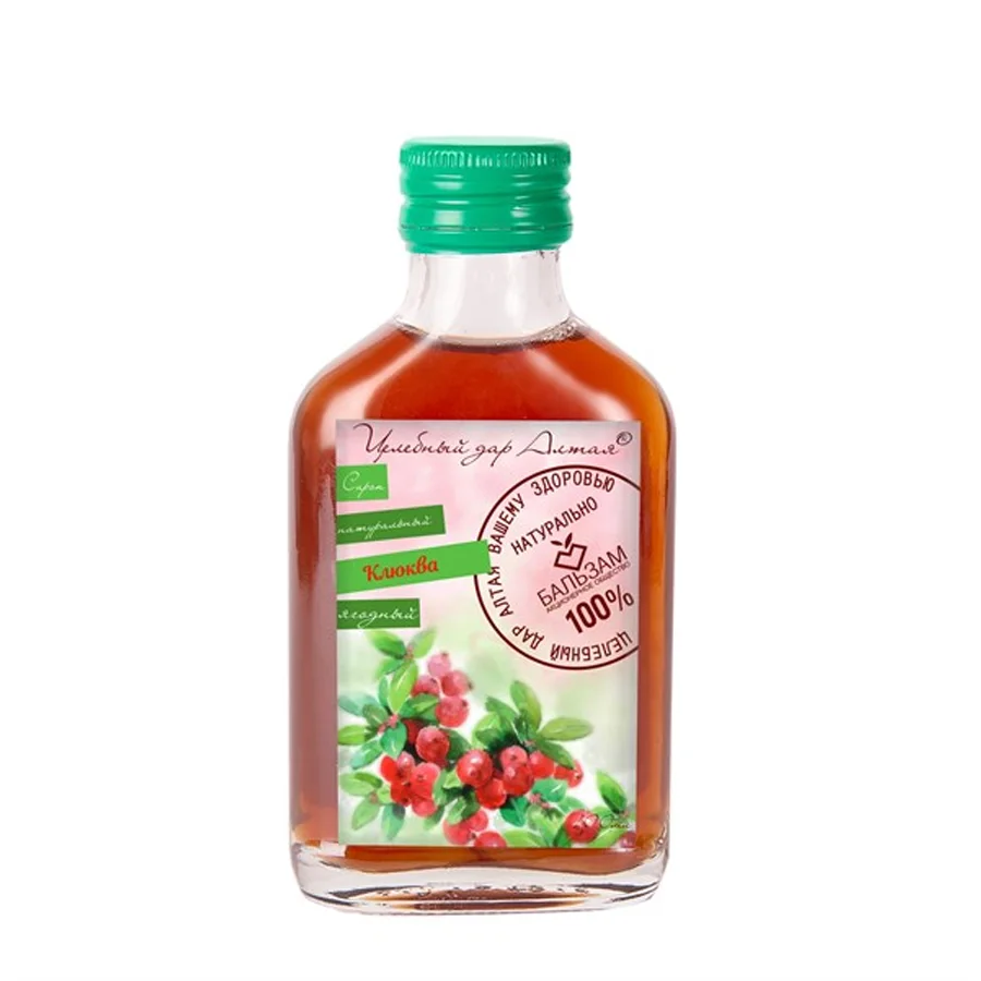 Syrup Berry Natural Healing Dar Altai® Cranberries