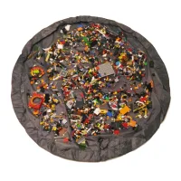 Mat for "Lego" diameter 140 cm, color gray