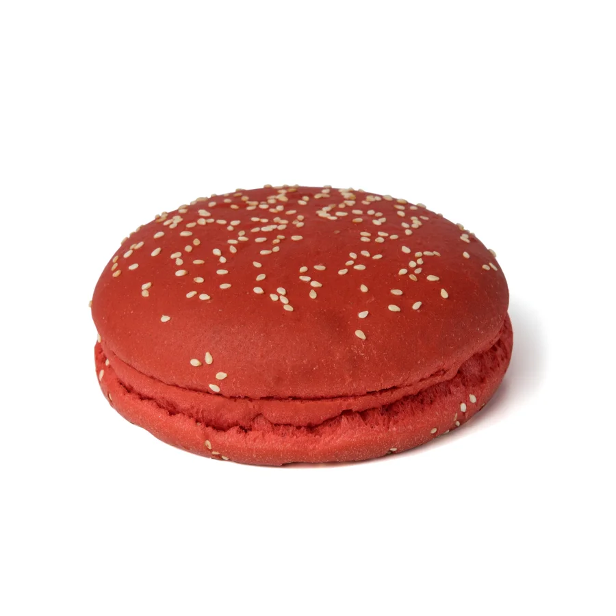 Bun for hamburger «Chile« with sesame 125 mm