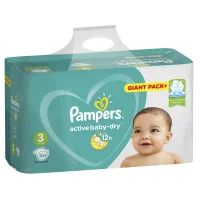 Подгузники Pampers Active Baby-Dry 6–10 кг, размер 3, 104 шт.
