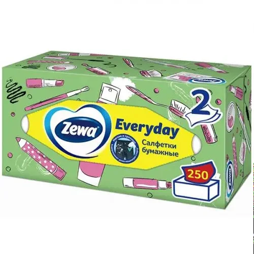Growy Napkins 2-layer Eurids in a box 250 pieces