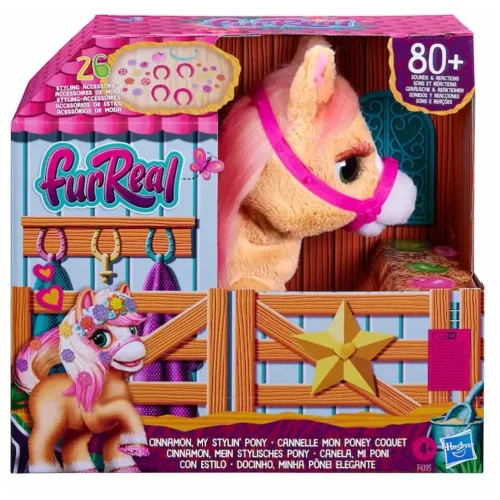 Stylish Pony Sinammon Interactive Stuffed Toy FURREAL F43955L0
