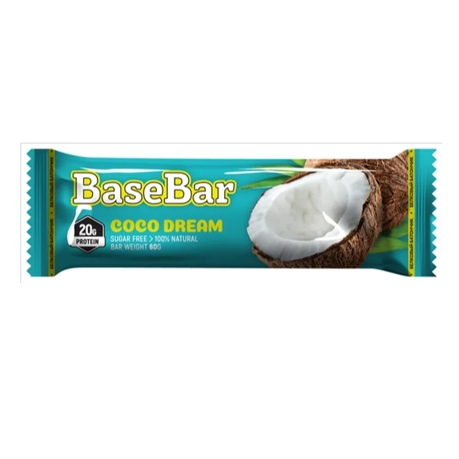 Батончик "Base Bar" со вкусом Коко Мечта, 60г