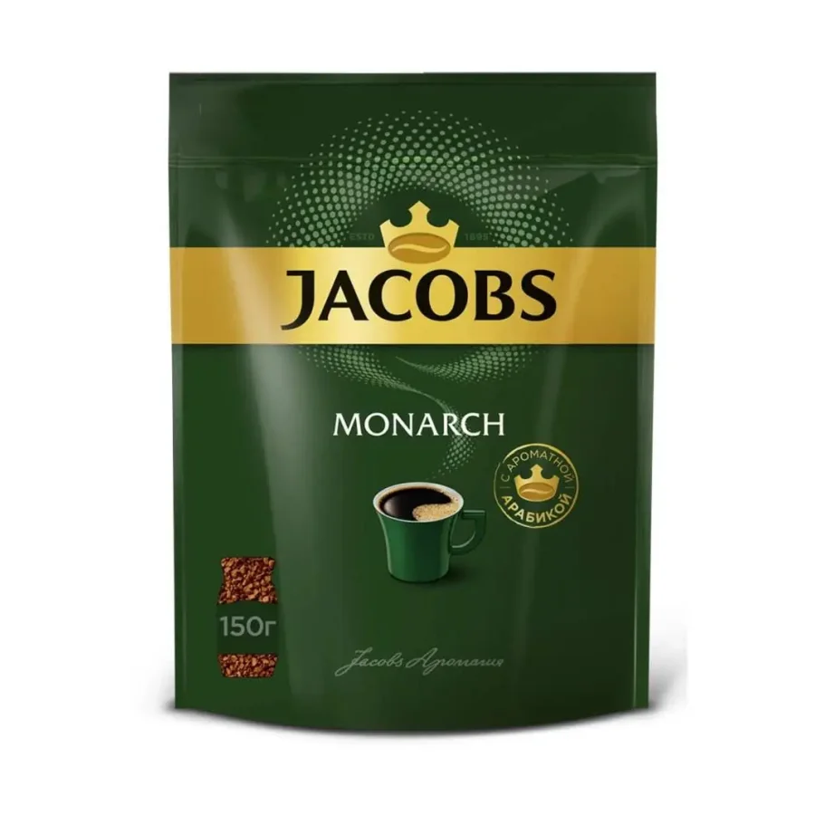 Coffee soluble jakobs monarch 150 gr