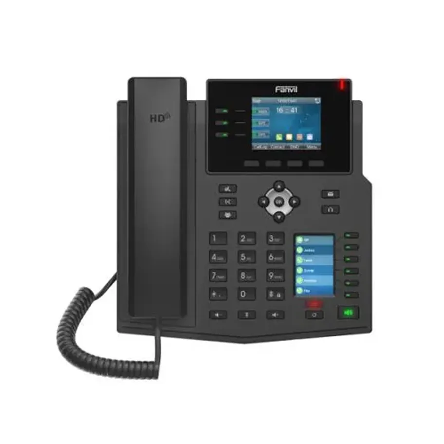 Телефон VoIP Fanvil X4U черный