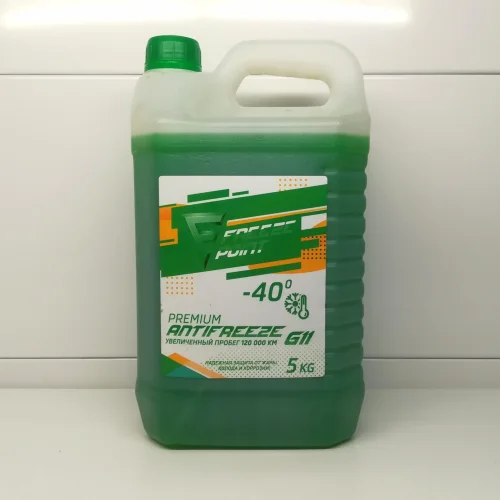Freeze Point Antifreeze G11 green 5 kg / 4pcs / 108pcs