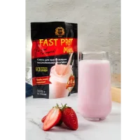 Protein shake "Fast Prot Might" with strawberry flavor, 300g