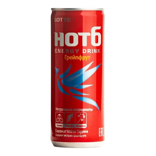 Энергетический напиток LOTTE HOT 