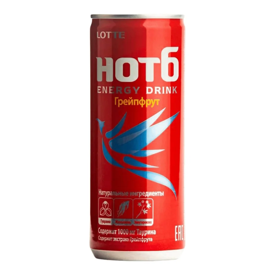 Энергетический напиток LOTTE HOT 