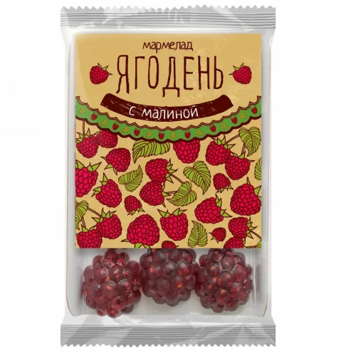 Raspberry berry marmalade / substrate / 165 g