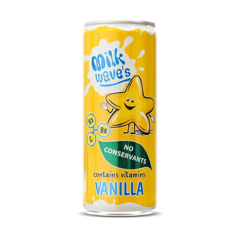 Milk Wave's Vanilla Ваниль 250 мл банка 0,25 л