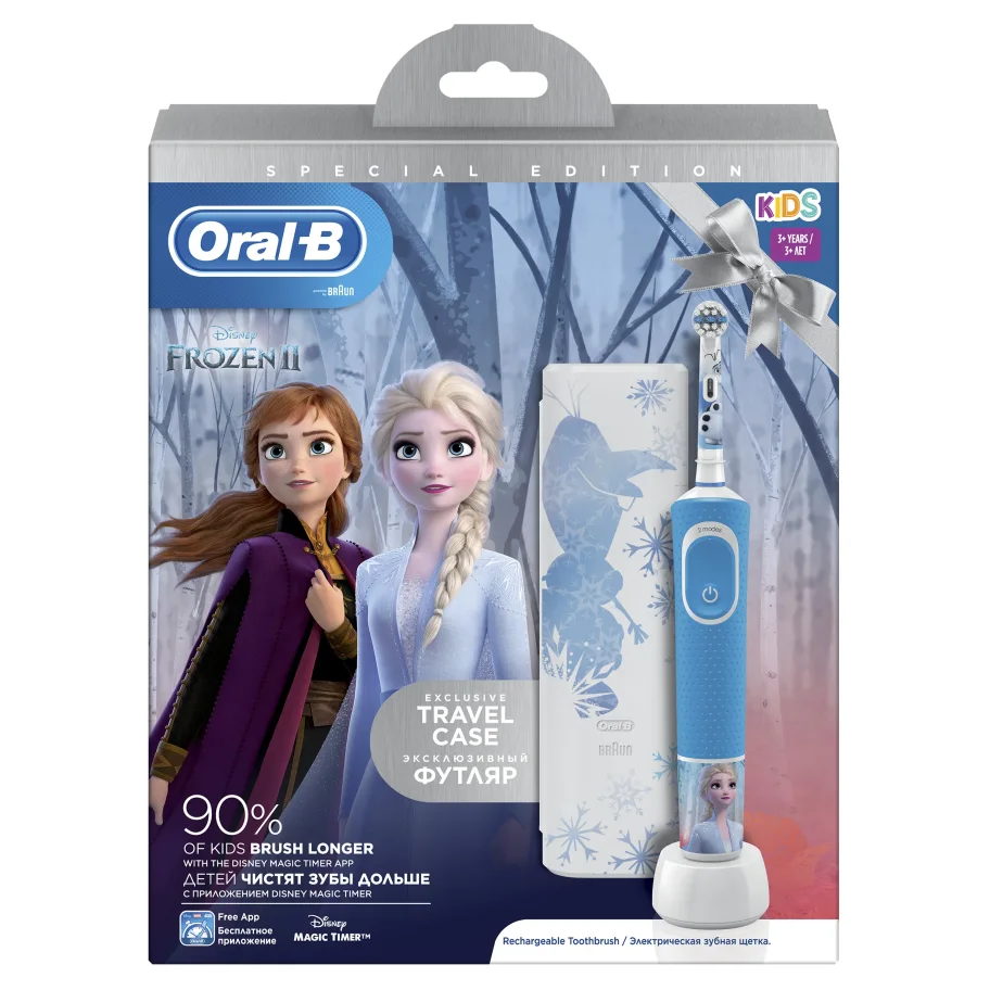 Children's electric toothbrush Oral-B Kids «Cold Heart 2« 3+