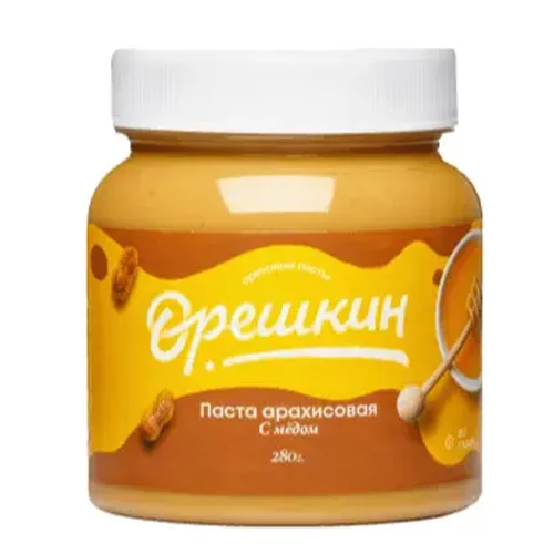 Paste Peanut "Oreshkin" with honey