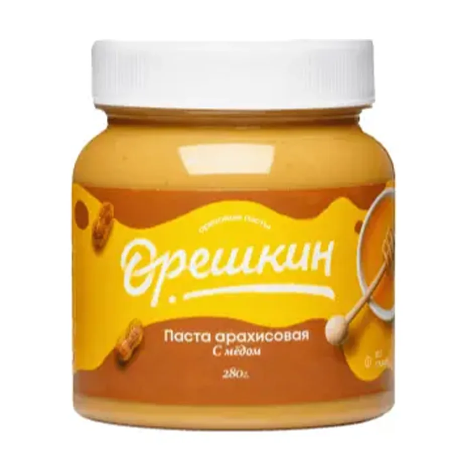 Paste Peanut "Oreshkin" with honey