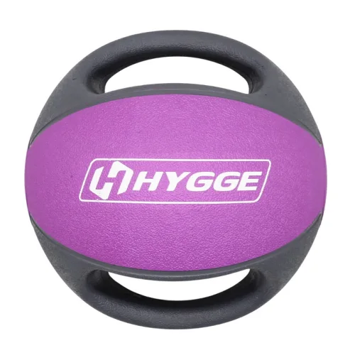 Medical ball with two grips HYGGE HG1213 3 kg.