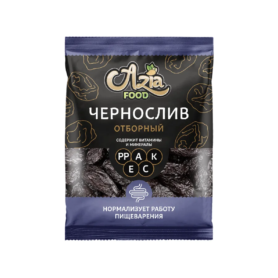 Dried Plum prunes without seeds Asia-Food, 300g 