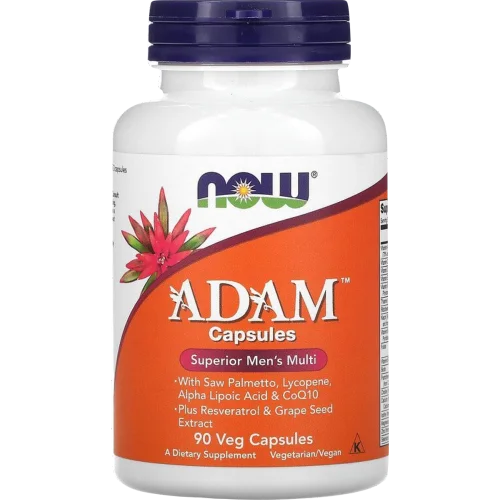 Витамины и минералы Now Foods ADAM мультивитамины для мужчин 90 шт 500 гр