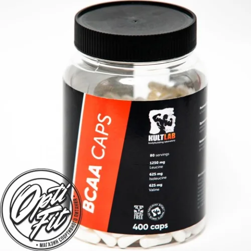 Amino acids kultlab BCAA, 400 caps