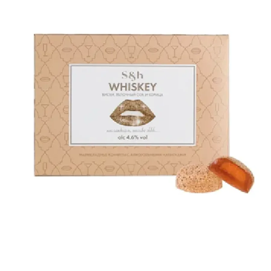 Marmalade candy with alcoholic beverages Jelanie - whiskey