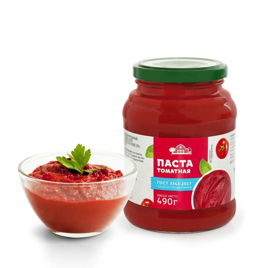 Tomato paste Barn, 490 g/b