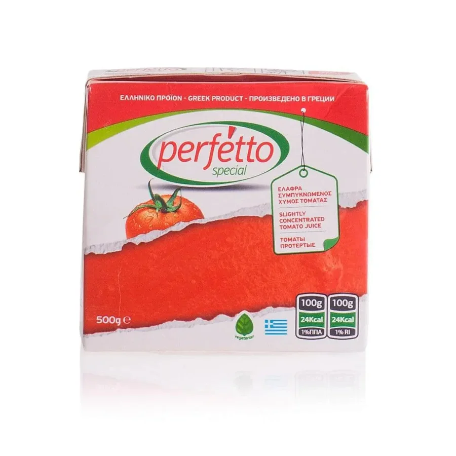 Tomatoes rubbed in their own juice (Passat) Perfetto Special 500g