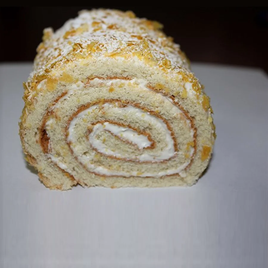 Cake roll snail