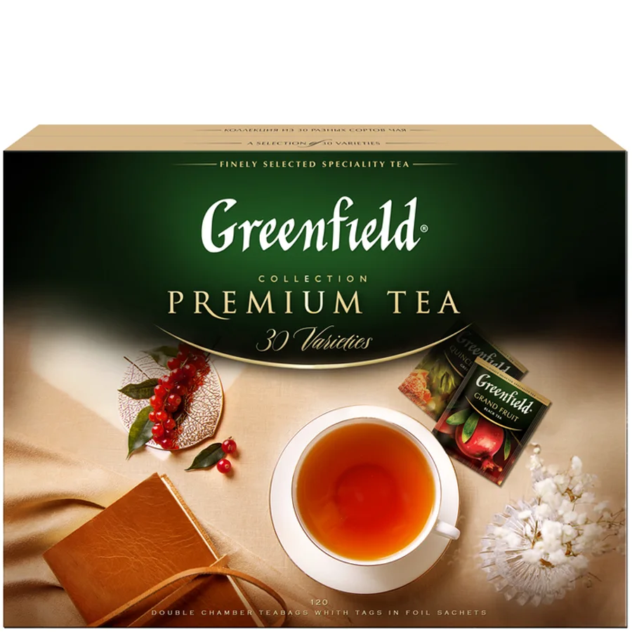 Tea Gift Set, 30 Tastes in Bags