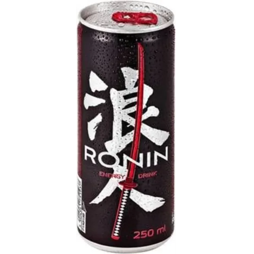 Used Ronin Black energy drink, 0.5l