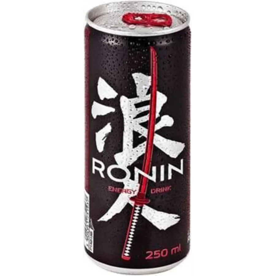 Напиток б/а энергетический Ronin Black, 0.5л
