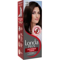 Londa Plus Resistant Hair Cream for Stubborn Seed 5/00 Light Chestnut