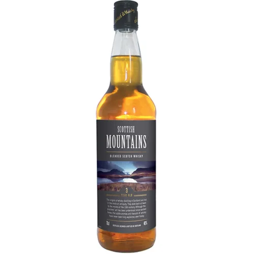 Whiskey Scottish Bared «Scottish Mountains« 40% 0.7