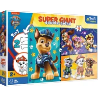 Happy Friends SUPER GIANT Double-sided puzzle Trefl 42002