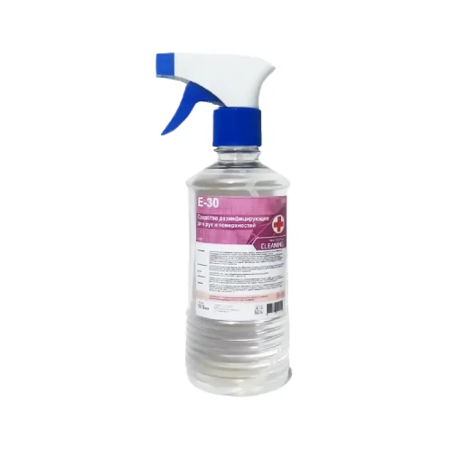 Means disinfectant for hands and surfaces E-30 PET 500ml (trigger) / 12pcs / 864pc