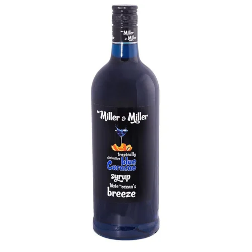 Blue Curaçao Coffee and Cocktails Syrup / Miller & Miller