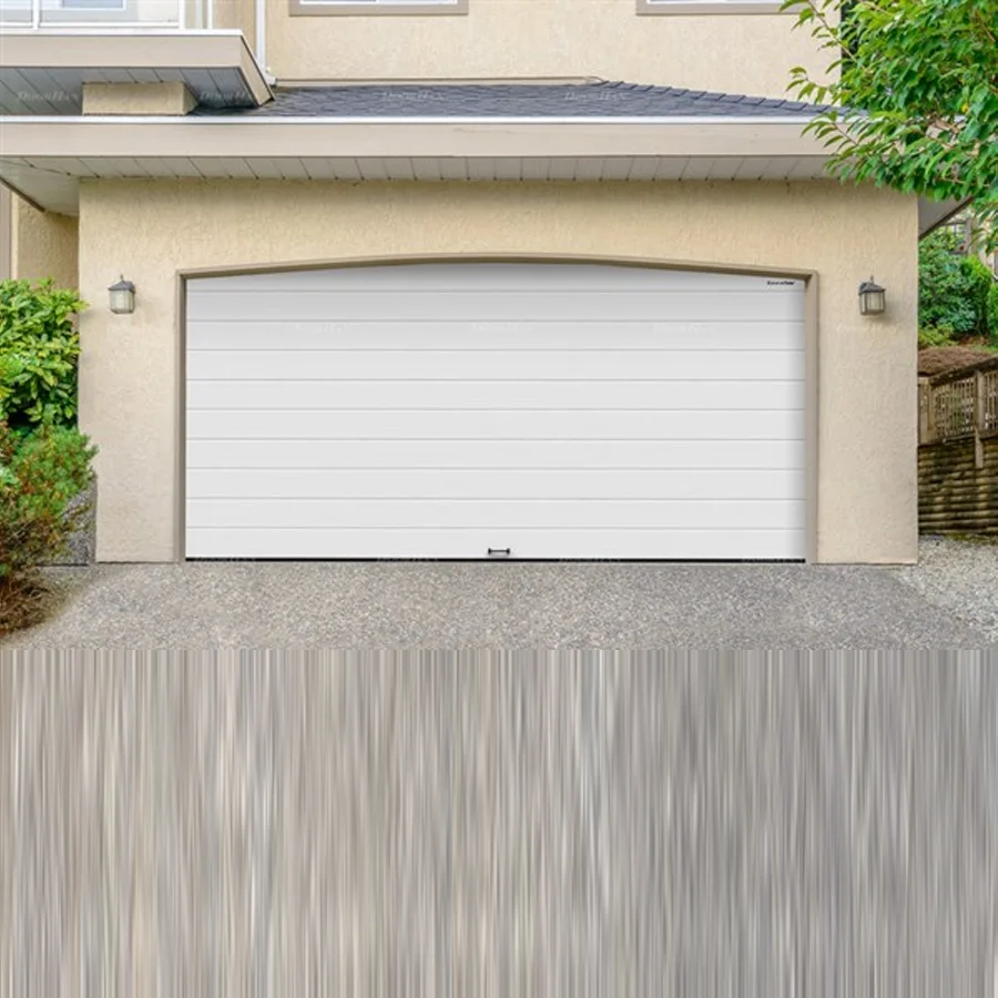 Doorhan RSD02 garage doors (5800x1800)