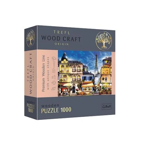 French Alley Wooden Puzzle Trefl 20142