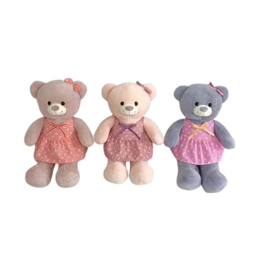 Teddy Bear stuffed toy in a dress 40 cm