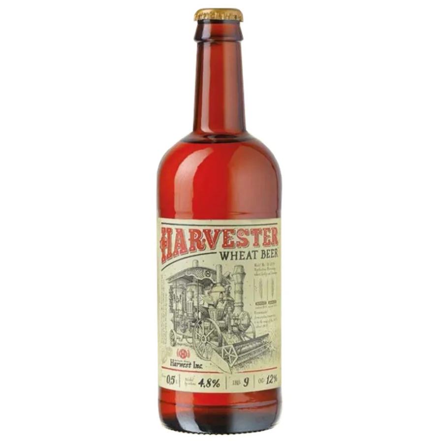 HARVESTER light beer 4.8%