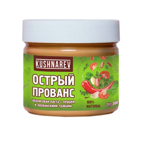 Peanut paste with pepper and rsovers 300 gr