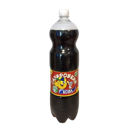 Cola Carbonated water Gazirovkin OK Cola 1.5l
