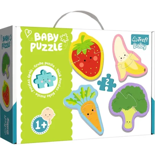 Vegetables and Fruits Baby Classic Puzzle Trefl 36076 
