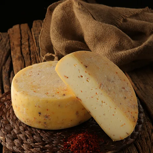 Catchotta cheese with peaperonchino