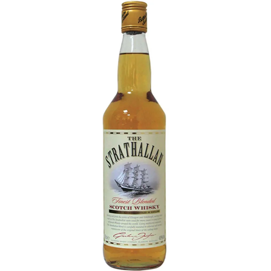 Виски шотландский купажированный "СТРАТАЛЛАН" 40% 0,7