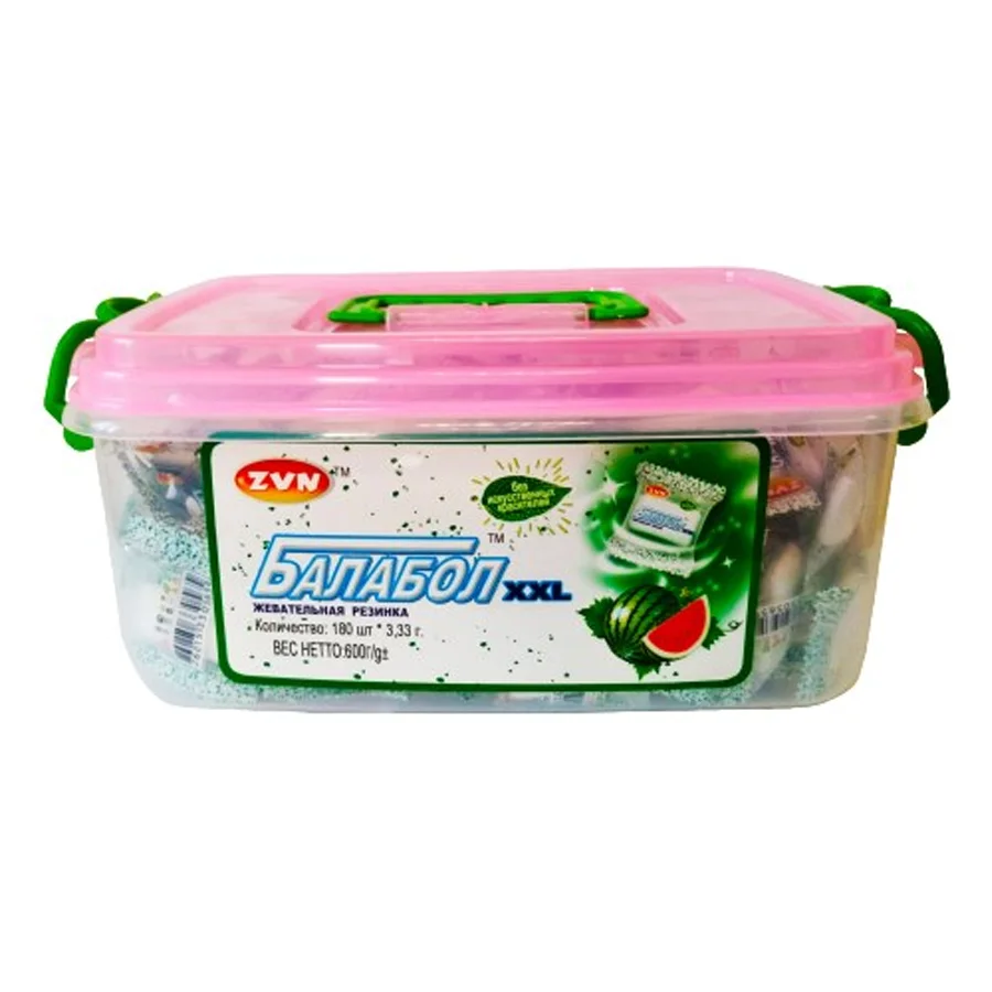 Chewing gum «Balabol XXL« with watermelon taste