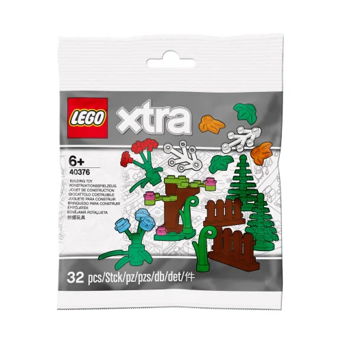 Конструктор LEGO xtra Дополнительные элементы Ботаника 40376