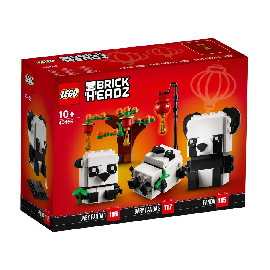 LEGO BrickHeadz Pandas for Chinese New Year 40466