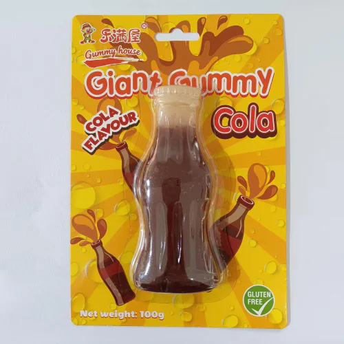 Жевательный Мармелад Gummy House Гигантская Кола 100 гр 1/24