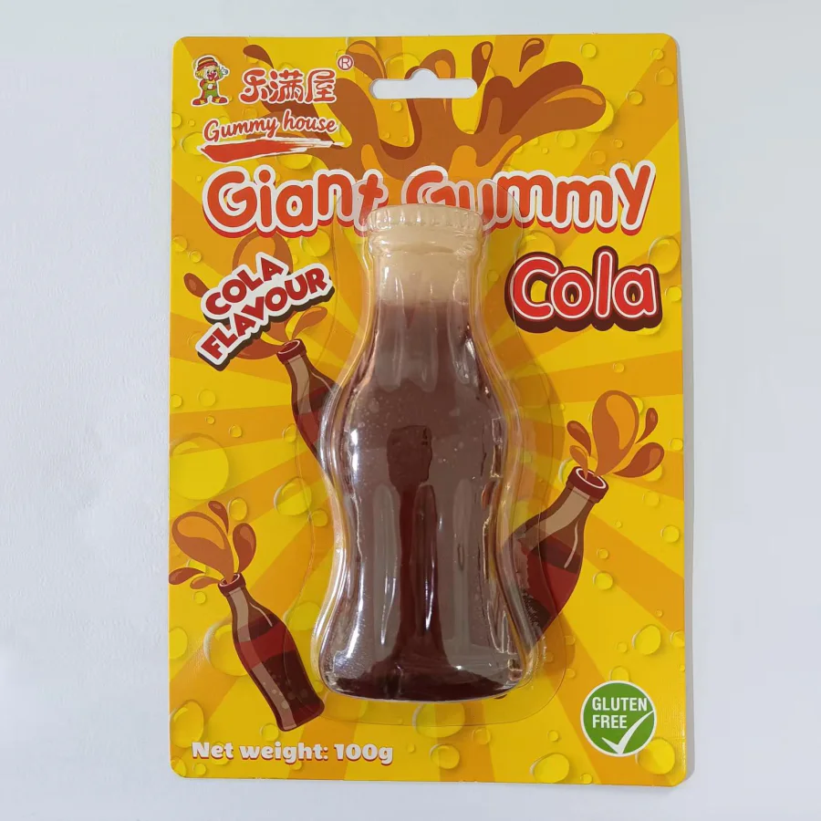 Жевательный Мармелад Gummy House Гигантская Кола 100 гр 1/24
