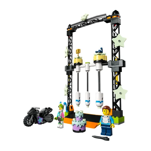 Конструктор LEGO City Трюковое испытание «Нокдаун» 60341